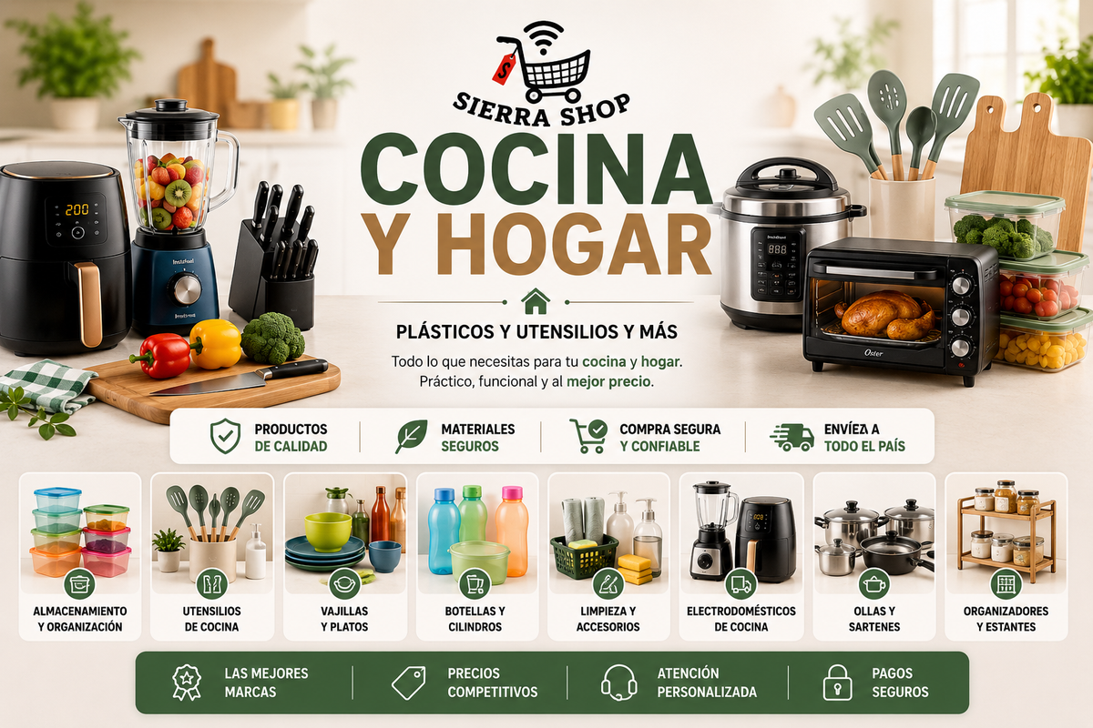 SIERRA SHOP | Tecnología, Ferretería y Hogar en México 🇲🇽
