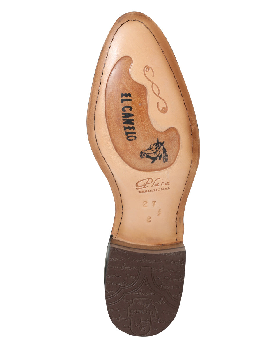 Botín Vaquero de Hombre El General Charro Tobillo 233