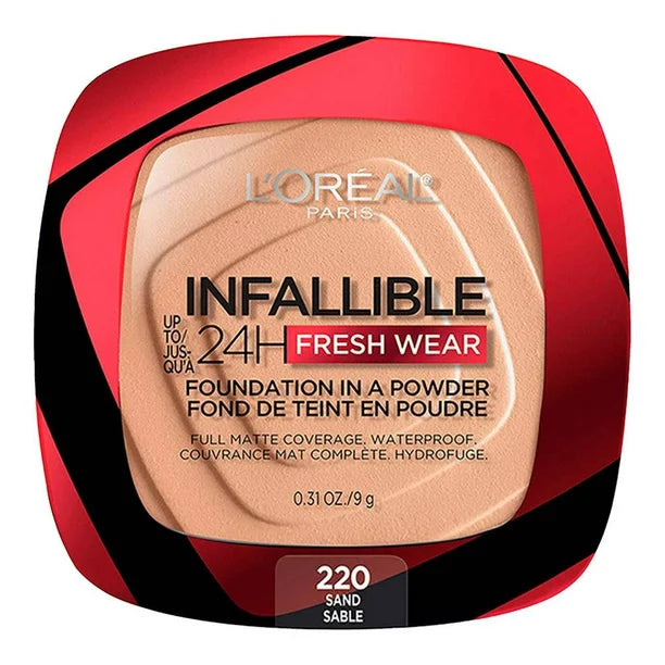 Loreal Infallible 24h Fresh Wear Powder  #220 Sand