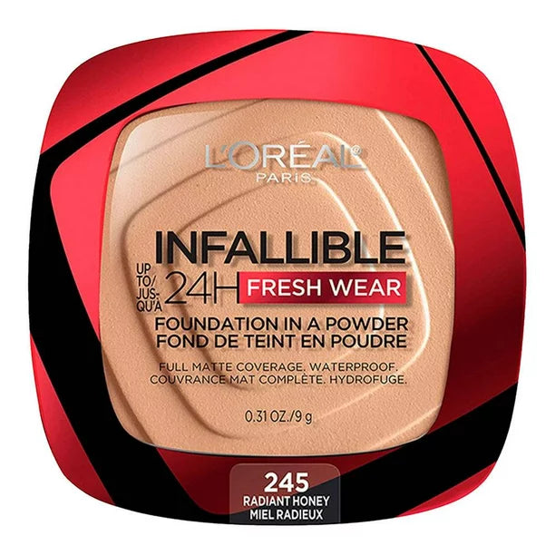 Loreal Infallible 24h Fresh Wear Powder  #245 Radiant Honey