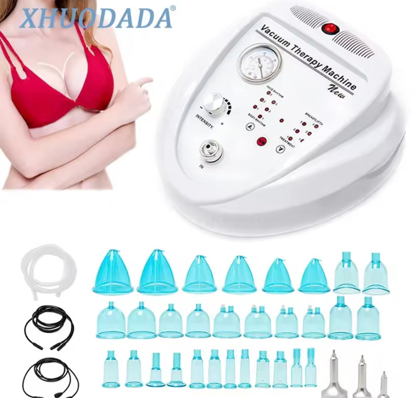 máquina de terapia de vacío,aumento de senos y glúteos