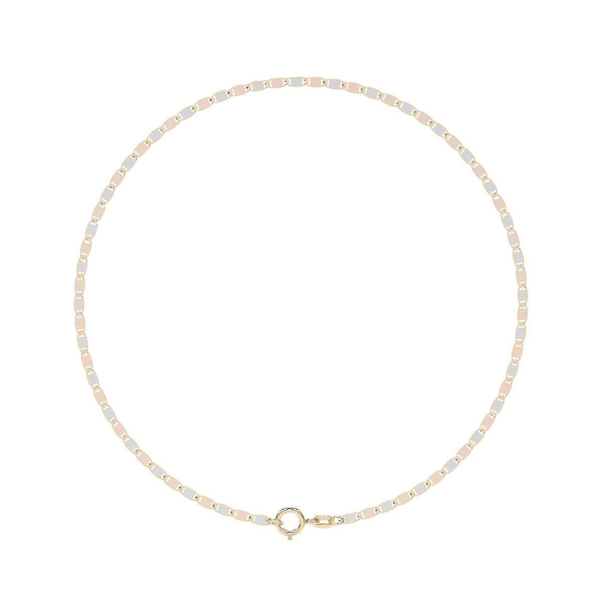 Pulsera de Oro 10K Estilo Italiano Valentino | Brazalete Delicado en Oro Amarillo o Tricolor