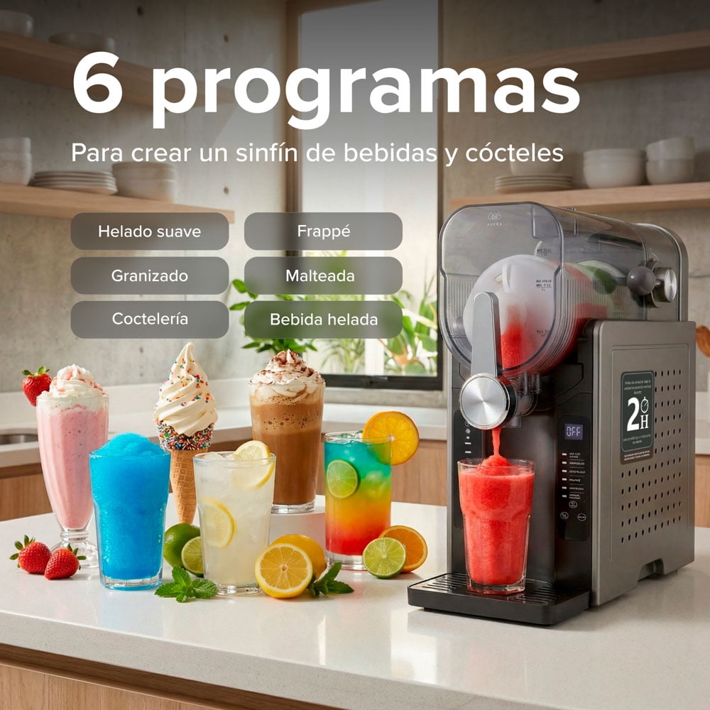 Máquina de bebidas y granizados