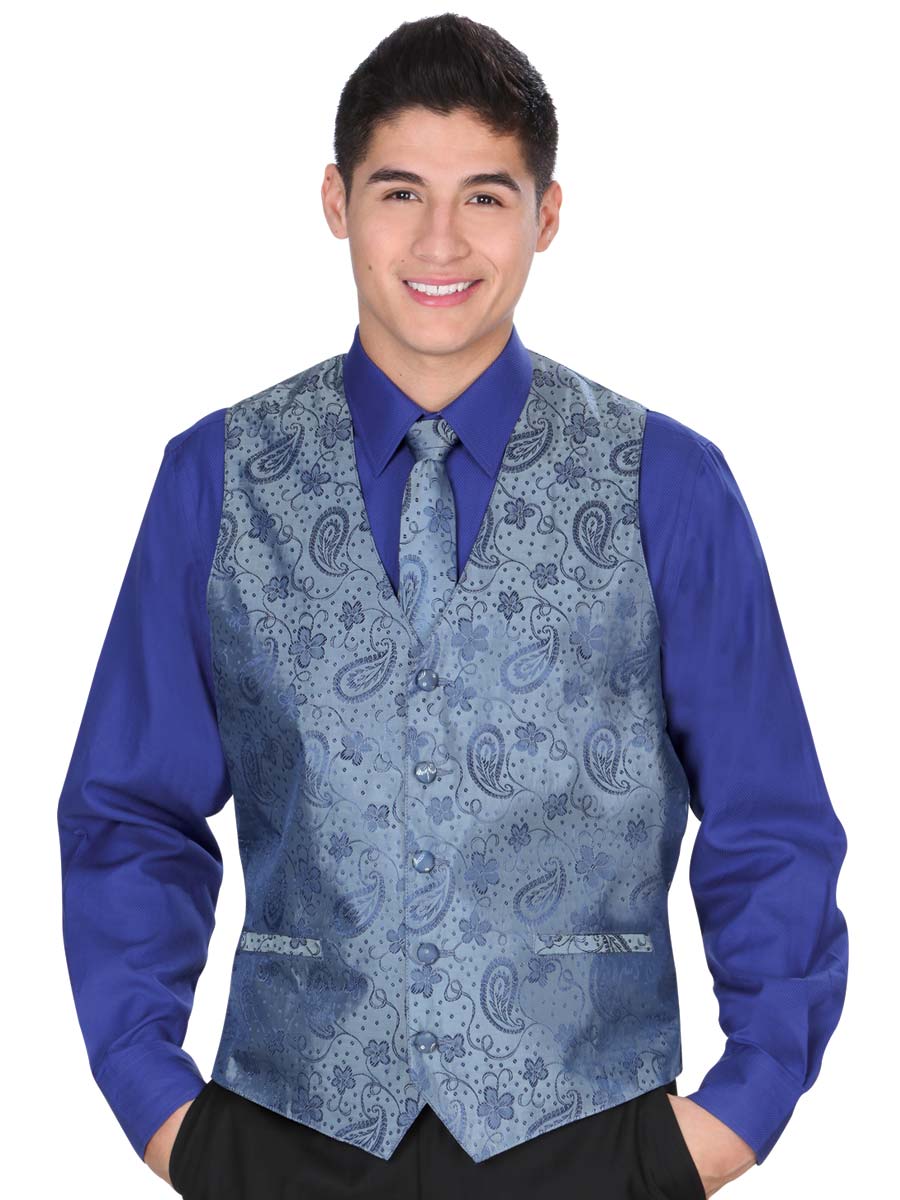 Chaleco de Hombre El General SS15-JS2 en 100% Poliéster Color Azul 34139