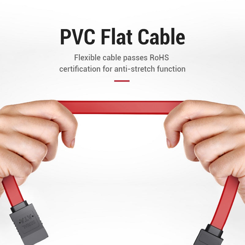 Vention Sata Cable 3.0 6Gbps Alta Velocidad De Datos A Disco Duro SSD HDD 50cm