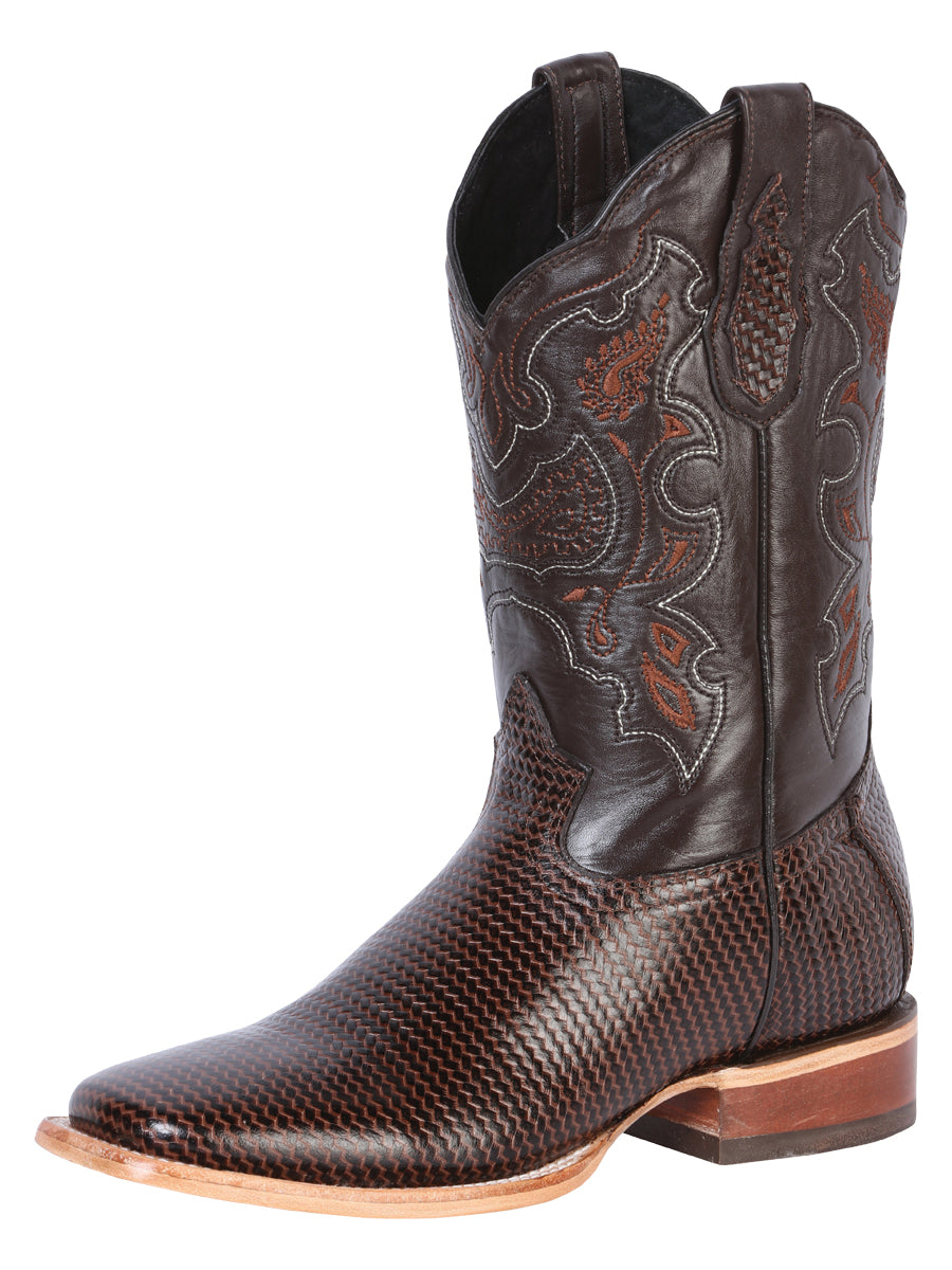 Bota Vaquera de Hombre El General Rodeo en Piel 41791
