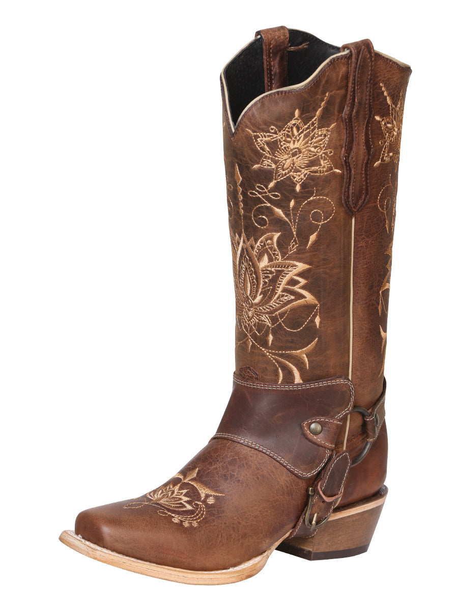 Bota Vaquera de Mujer El General Rodeo Color Shedron 41907