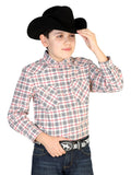 Camisa Vaquera de Niño El General 2019-99 Casual en 55% Algodón 45% Poliéster Color Beige 42501