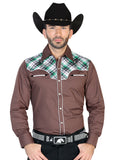 Camisa Vaquera de Hombre El General 2019-108 Casual en 55% Algodón 45% Poliéster Color Gris 42538
