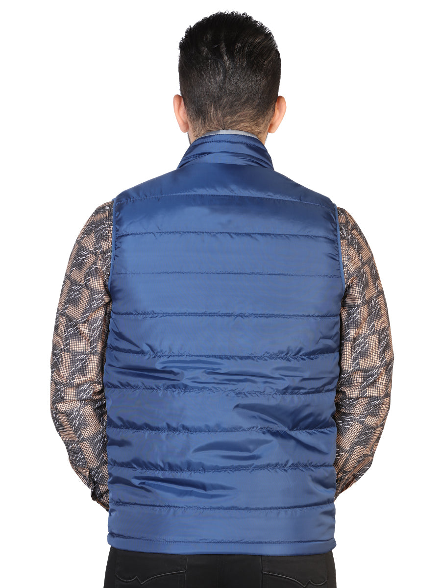 Chaleco de Hombre El General 2019-211 Casual en 100% Poliéster Color Azul/Gris 42558