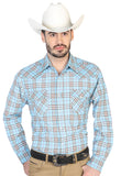 Camisa Vaquera de Hombre El General 2019-133 Manga Larga Casual en 55% Algodón 45% Poliéster Color Azul/Negro 42594