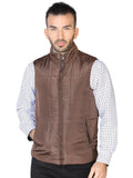 Chaleco de Hombre El General 2019-211 Casual en 100% Poliéster Color Café 42614