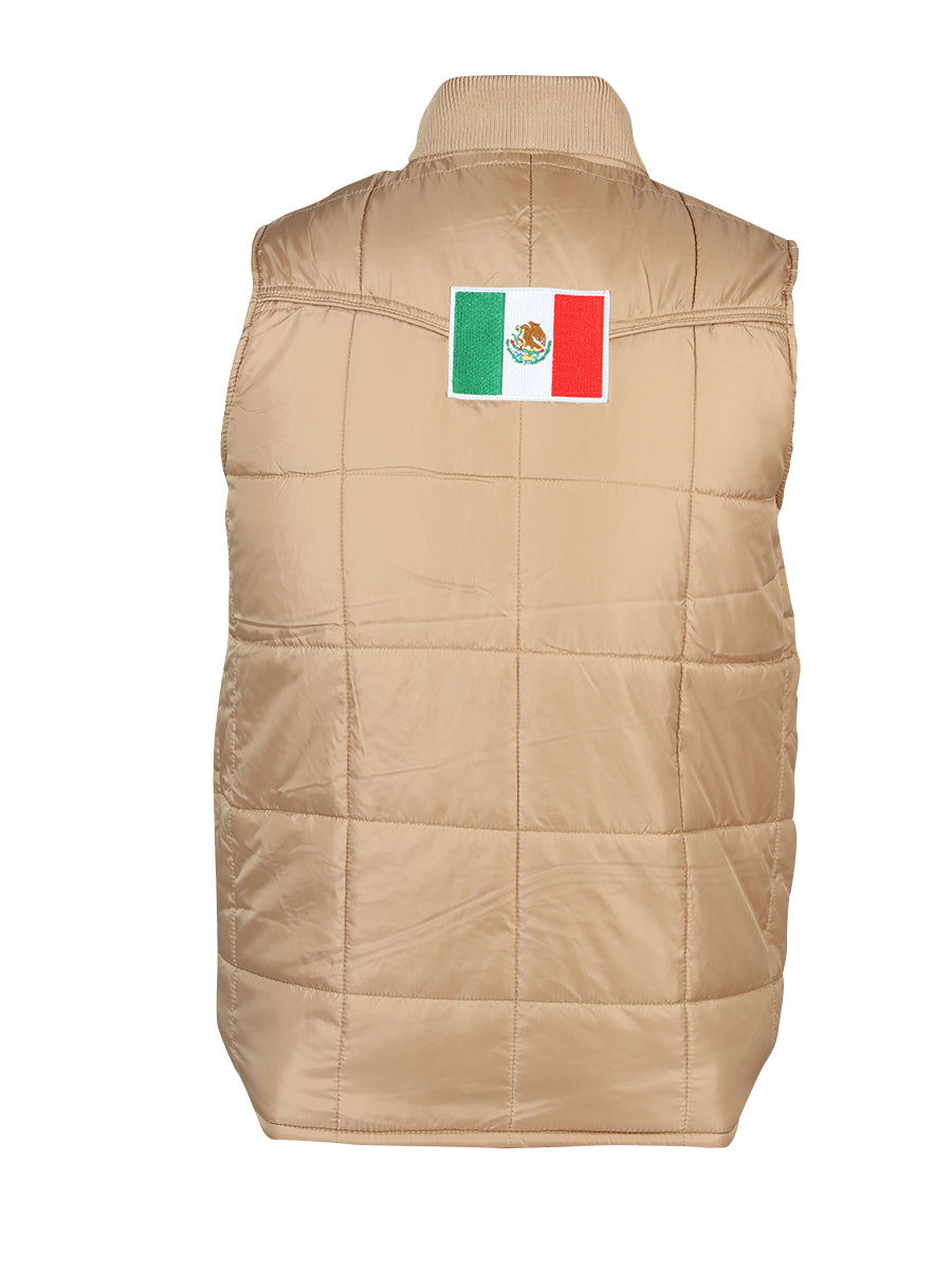 Chaleco de Hombre El General 2019-211 Casual en 100% Poliéster Color Café 43159