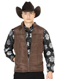 Chaleco de Hombre El General 2019-211 Casual en 100% Poliéster Color Café 43163