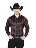 Camisa Vaquera de Hombre El Señor de los Cielos Manga Larga Casual Color Negro 43922