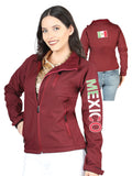 Chamarra de Mujer El General en 100% Poliéster Color Vino 44132