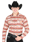 Camisa Vaquera de Hombre El General Manga Larga Broche Casual en 65% Poliéster 35% Algodón 44315