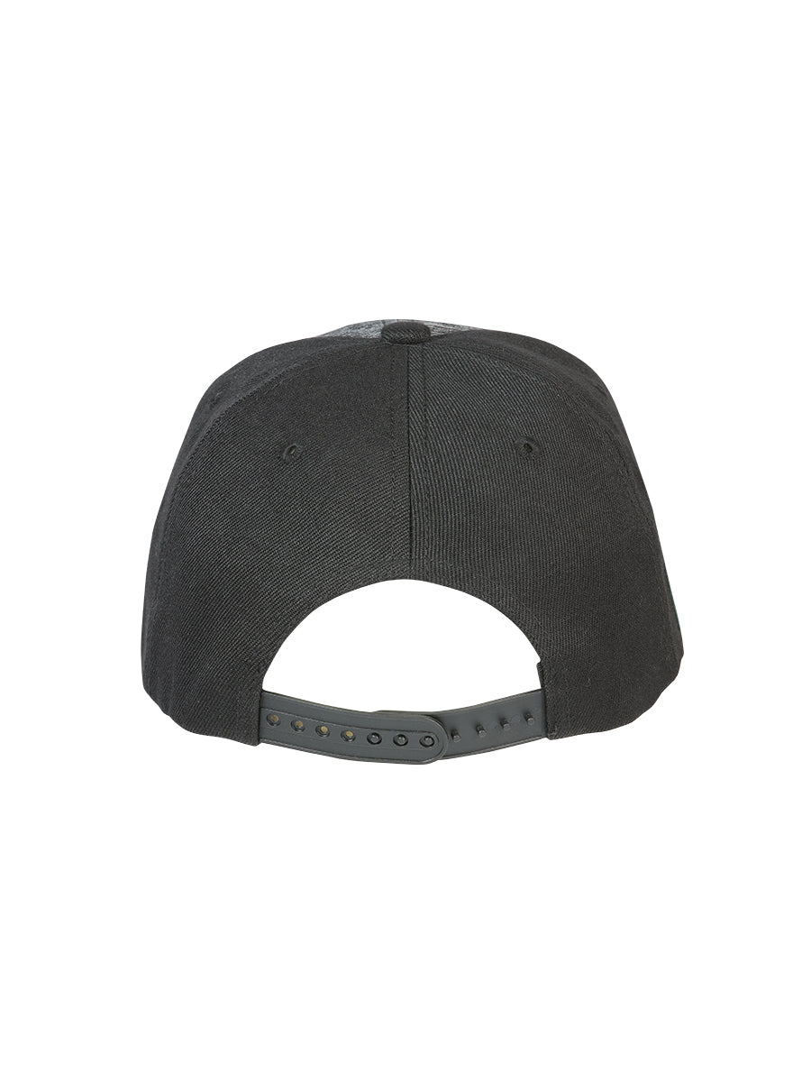 Sombrero Vaquero de Hombre El General en Tela Color Negro/Gris 44371
