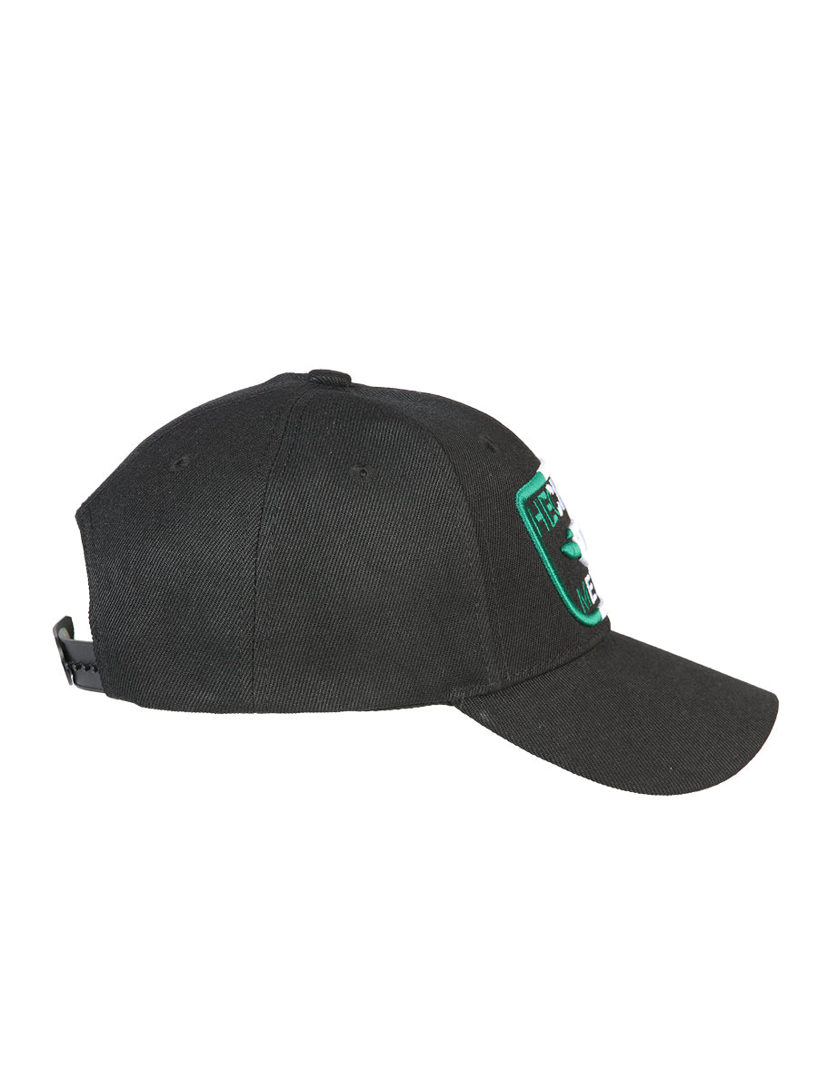 Sombrero Vaquero de Hombre El General en Tela Color Negro/Tricolor 44373