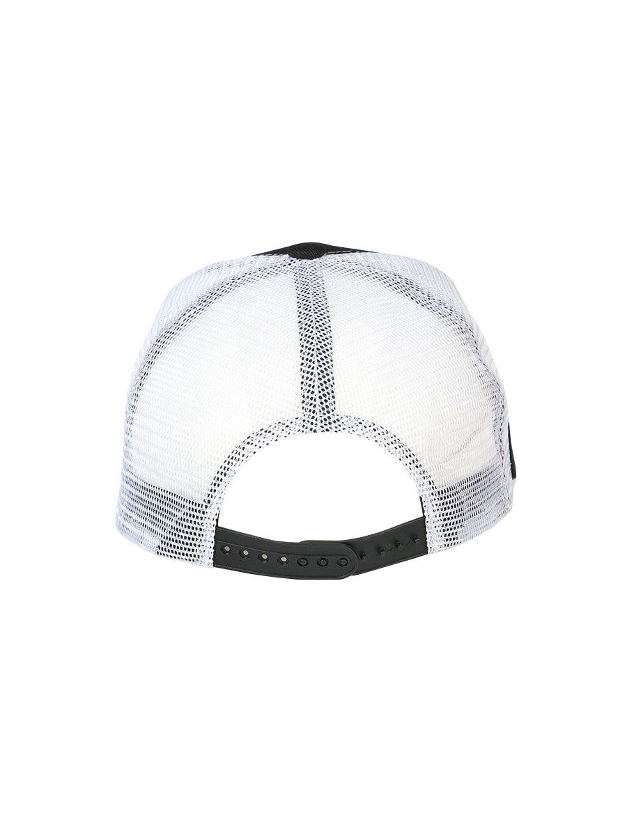 Sombrero Vaquero de Hombre El General en Tela Color Negro/Blanco 44377