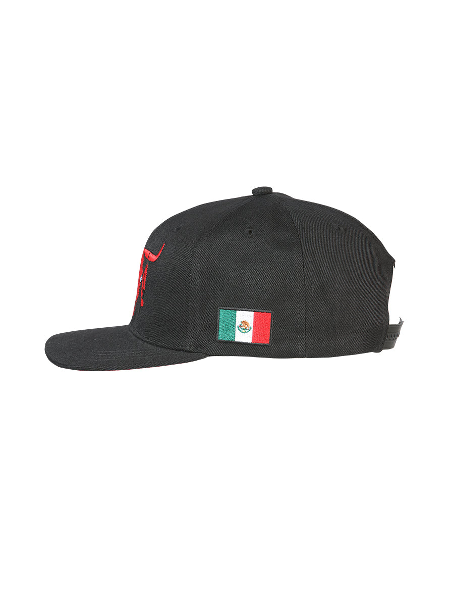Sombrero Vaquero de Hombre El General en Tela Color Negro 44378