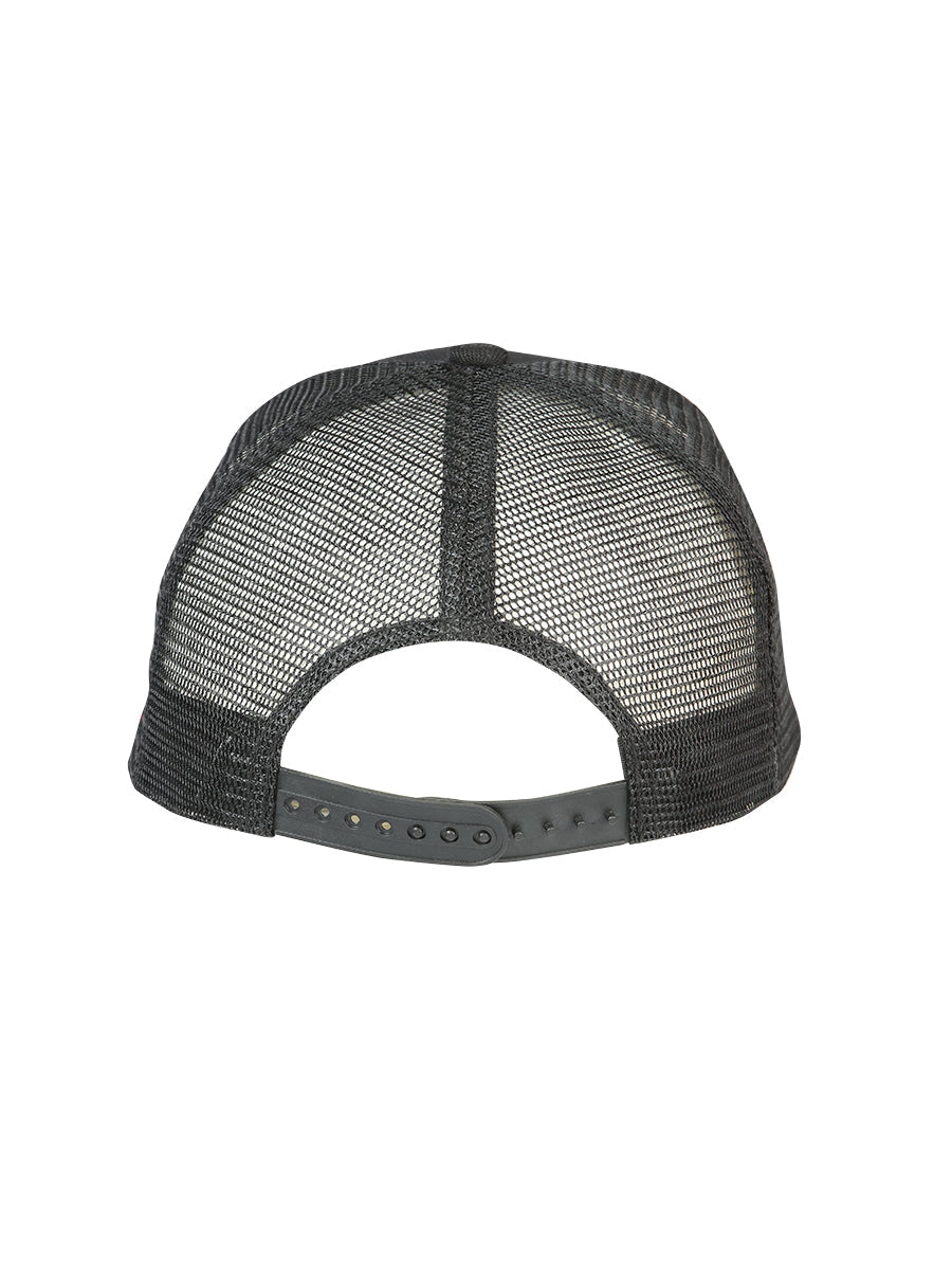 Sombrero Vaquero de Hombre El General en Tela Color Negro/Tricolor 44392