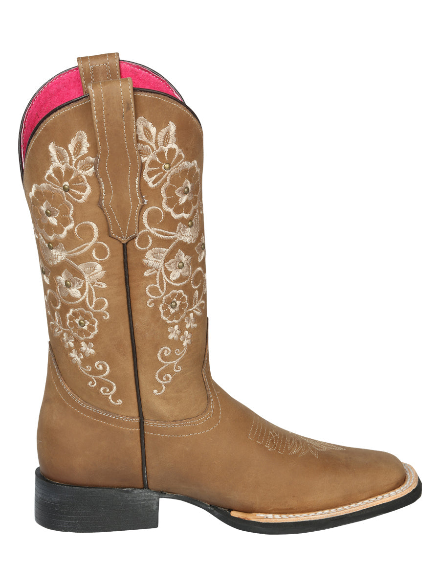 Bota Vaquera de Mujer El General VDM-SH13 Rodeo en Piel Crazy 44643