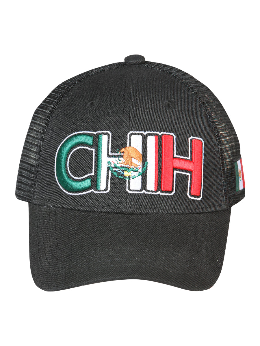 Sombrero Vaquero de Hombre El General CB/CHIH en Tela Color Negro 44786