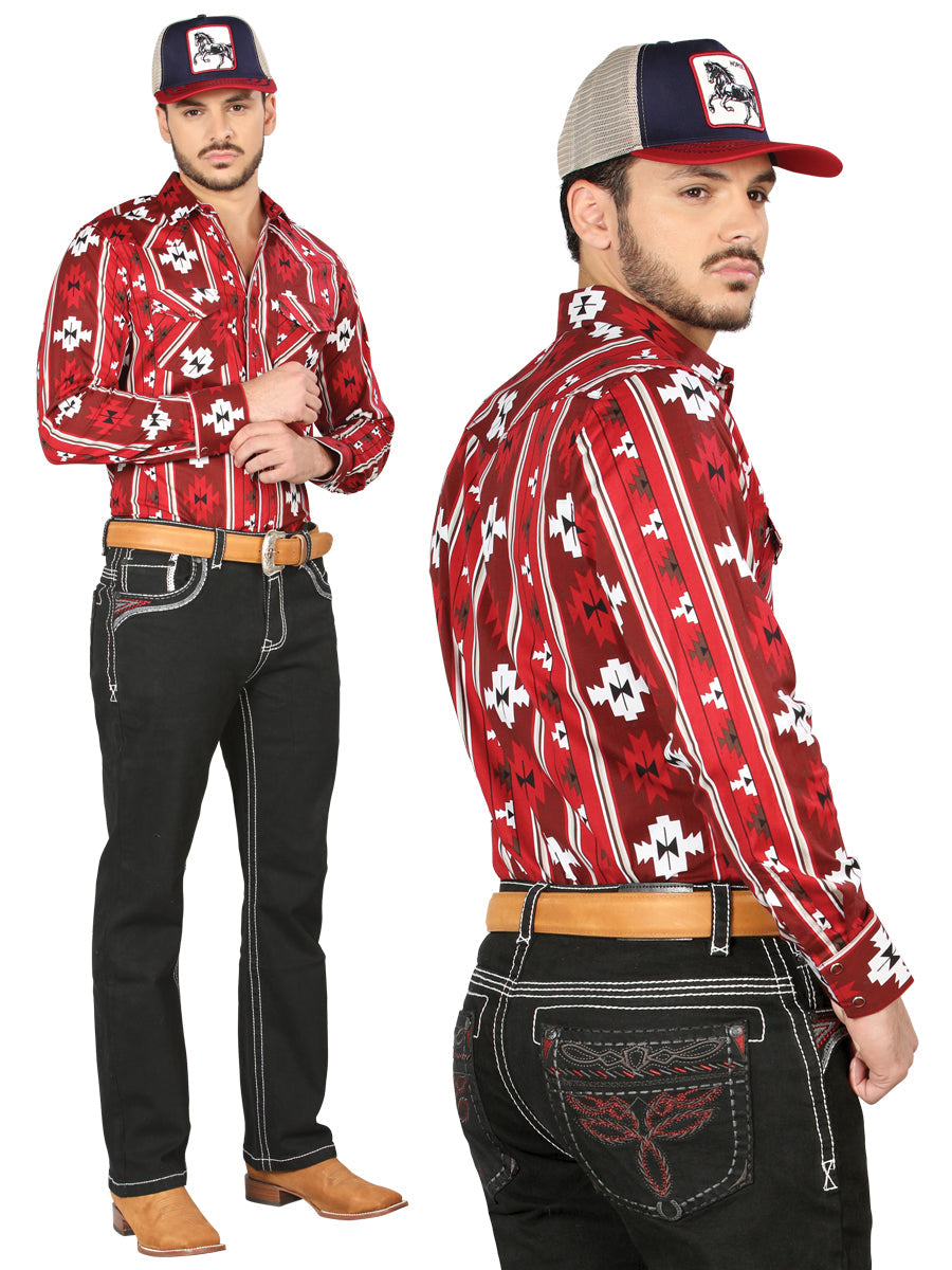 Pantalón de Mezclilla de Hombre Centenario Bootcut en Mezclilla Color Negro 44968