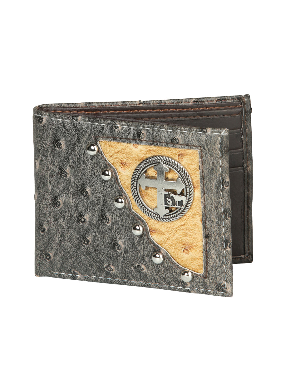 Bolsa de Mujer El General en Piel Color Gris 45274
