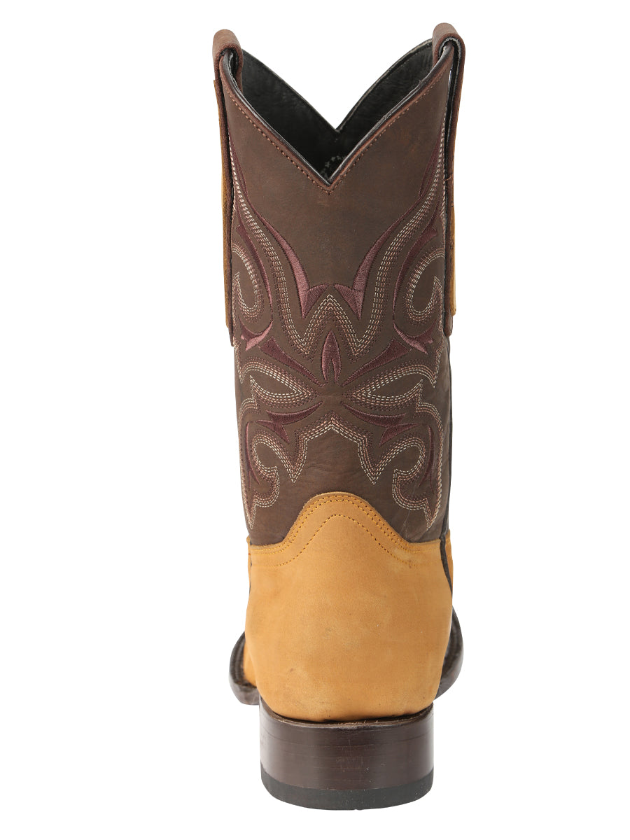 Bota Vaquera de Hombre El General Rodeo en Piel Crazy 45526