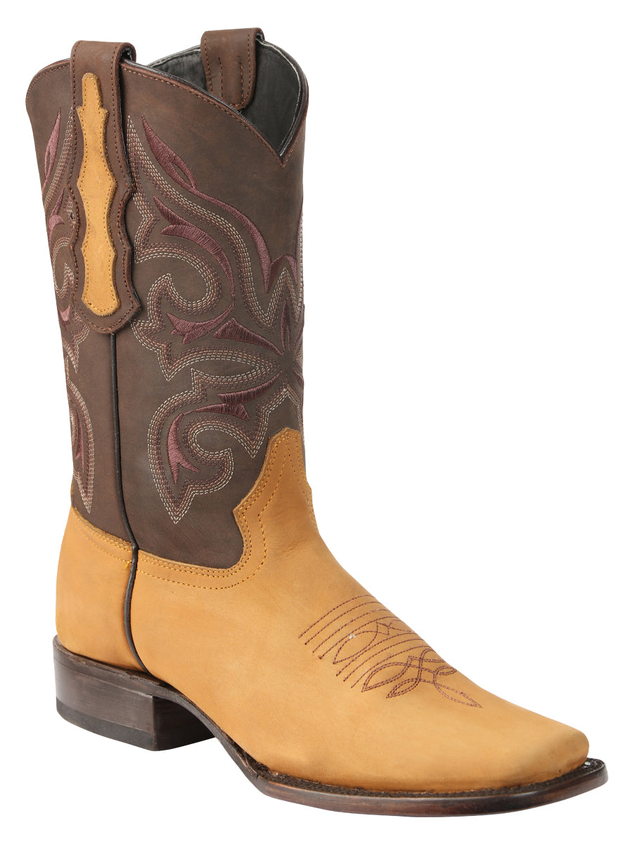 Bota Vaquera de Hombre El General Rodeo en Piel Crazy 45526