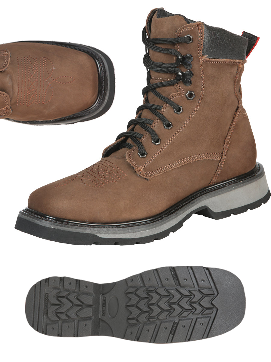 Botín Vaquero de Hombre El General Zpt-ml-1-2 Trabajo en Piel Crazy 51270