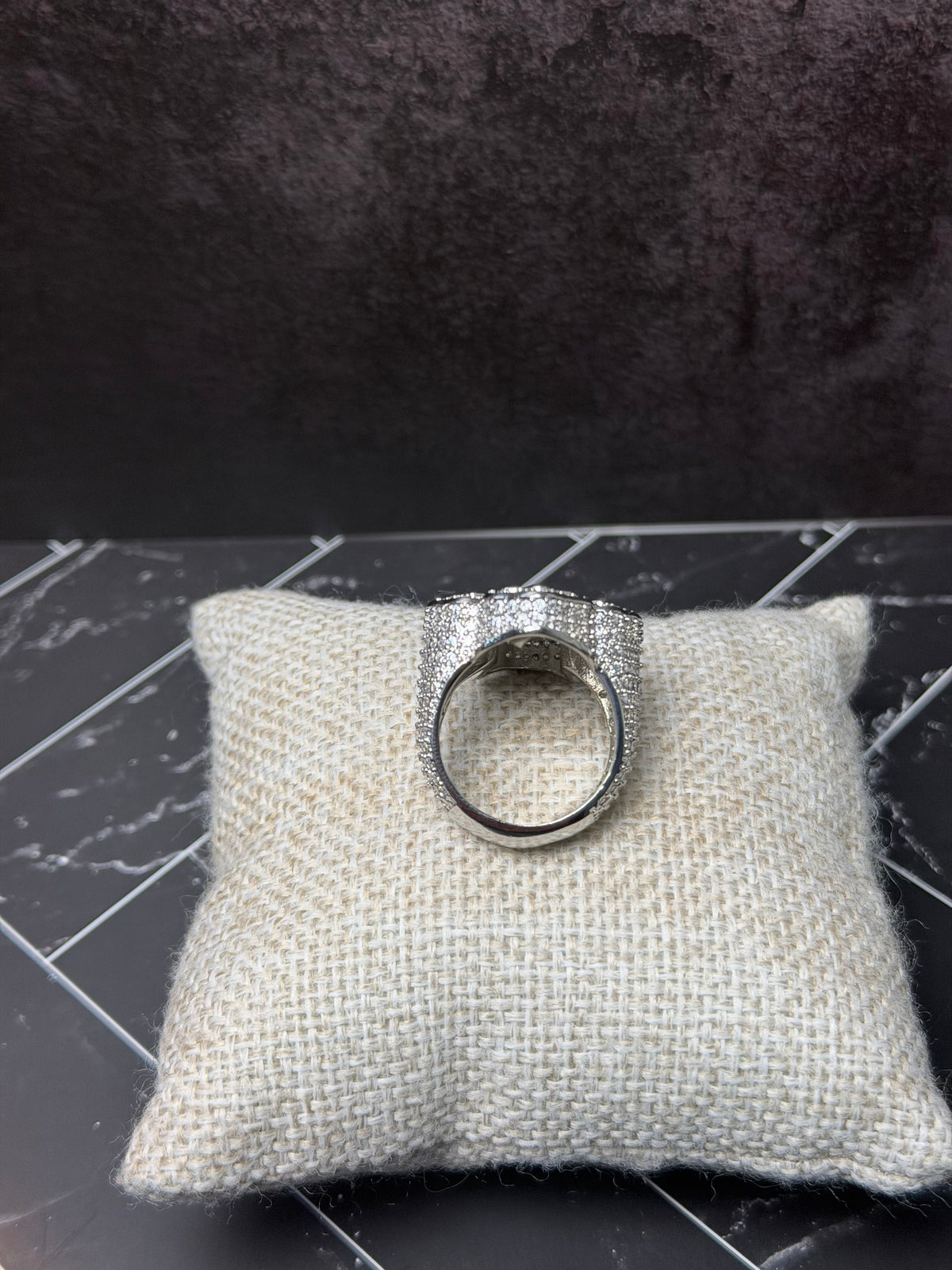 Anillo Cruz Zirconias