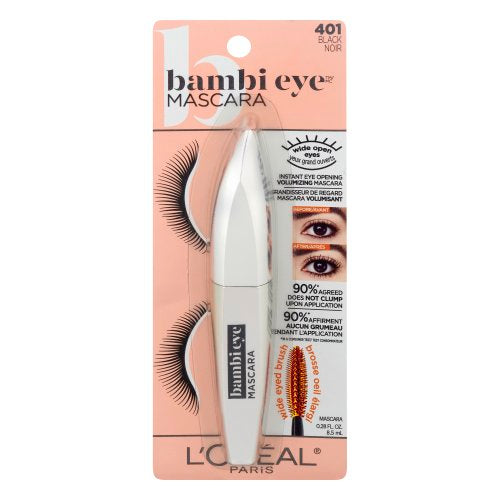 LOREAL BAMBI EYE MASCARA #401 BLACK