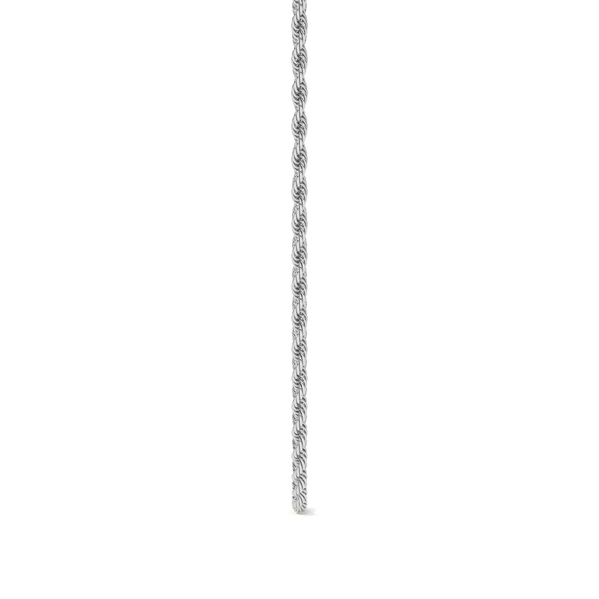 Cadena De Plata 925 Italiana Torsal Calibre 1.9mm en 4 colores