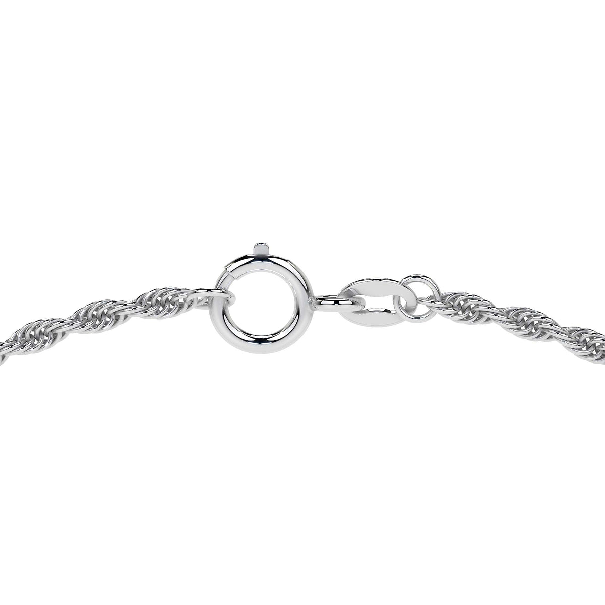 Cadena De Plata 925 Italiana Torsal Calibre 1.9mm en 4 colores