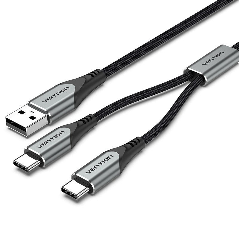 Vention Cable USB C A Tipo Macho 2 En 1 De Carga Rápida Para Huawei
