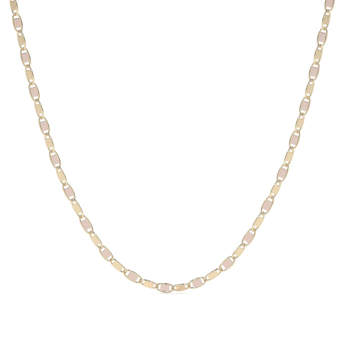 Pulsera Valentino De Oro Italiano 10k, Calibre 1.4mm, 18 Cm