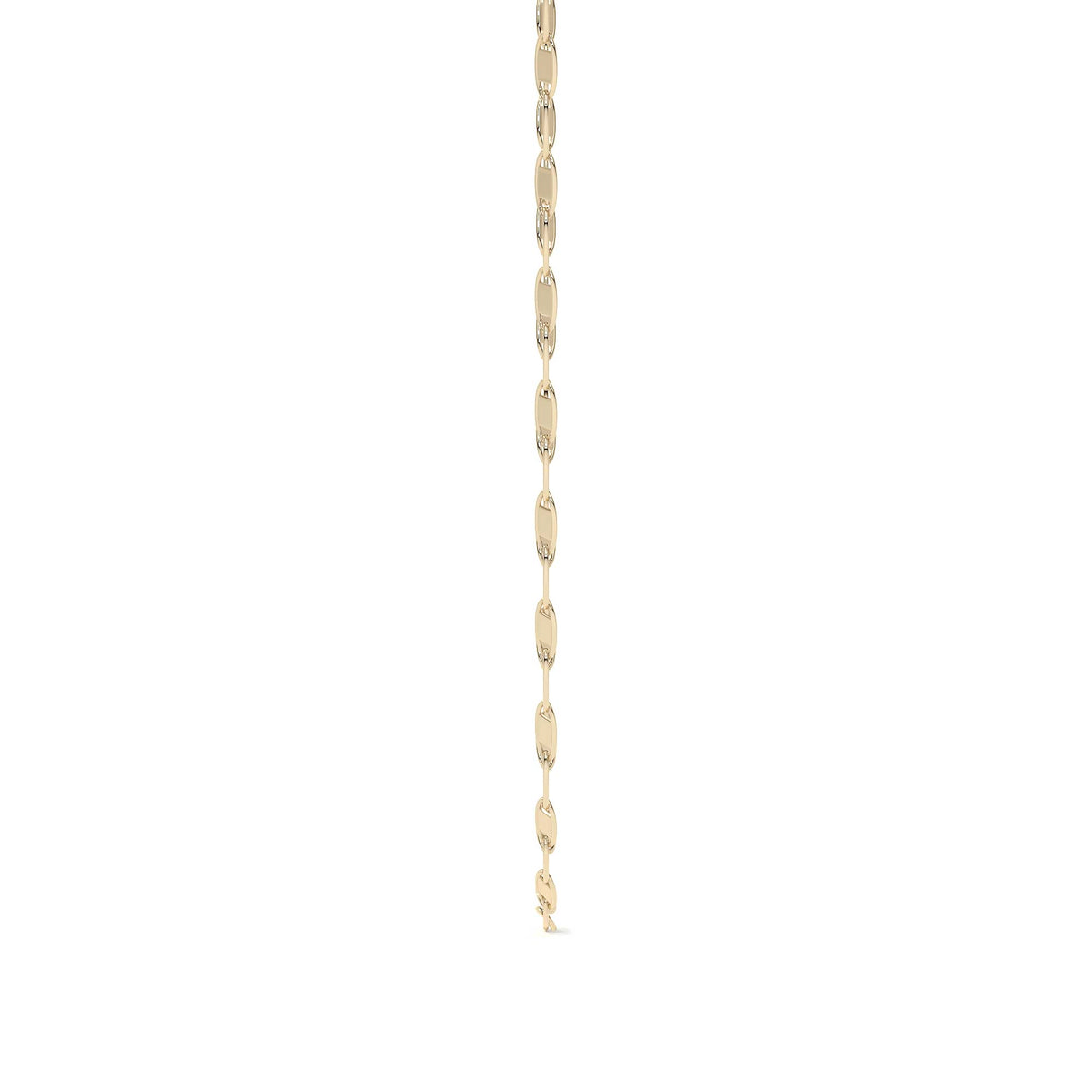Pulsera Valentino De Oro Italiano 10k, Calibre 1.4mm, 18 Cm