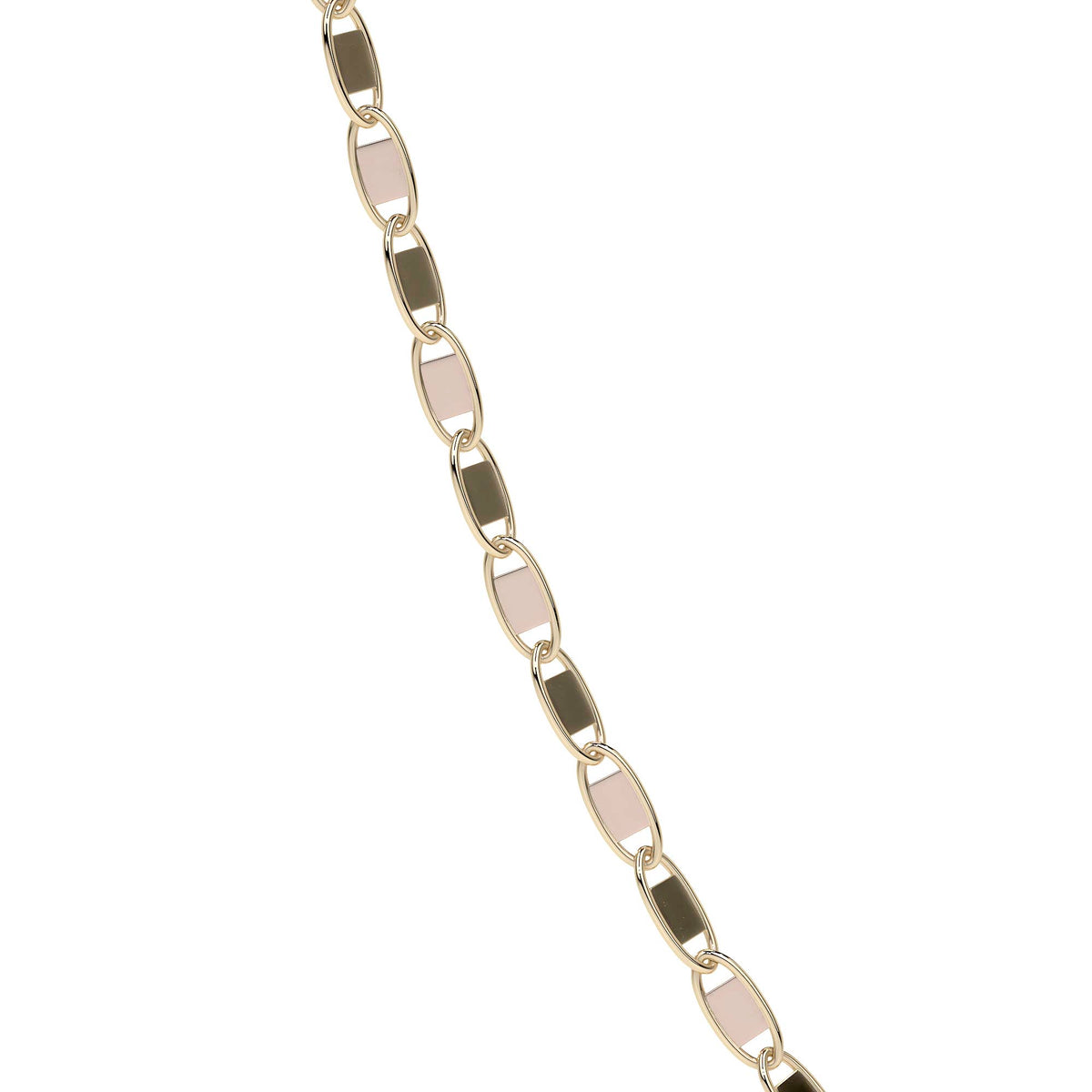 Pulsera Valentino De Oro Italiano 10k, Calibre 1.4mm, 18 Cm