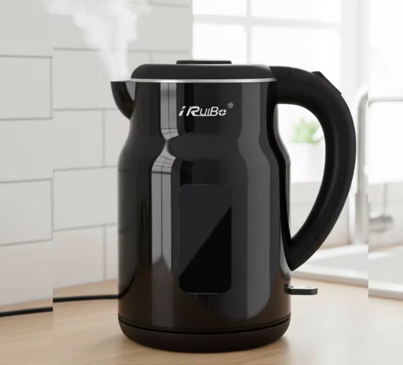 Hervidor eléctrico de acero inoxidable,