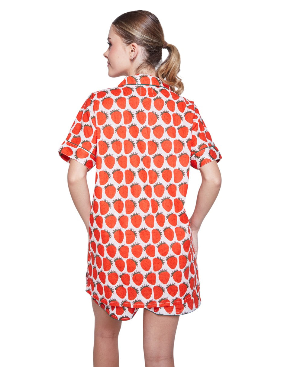 PIJAMA SHORT FRAISES