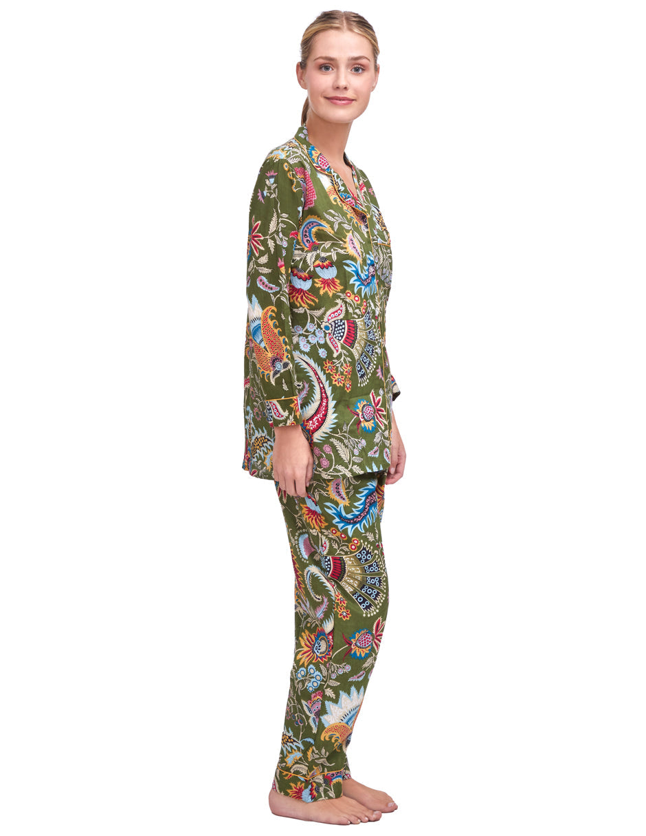 PIJAMA FER  VERDE 2PZ 100% COTTON