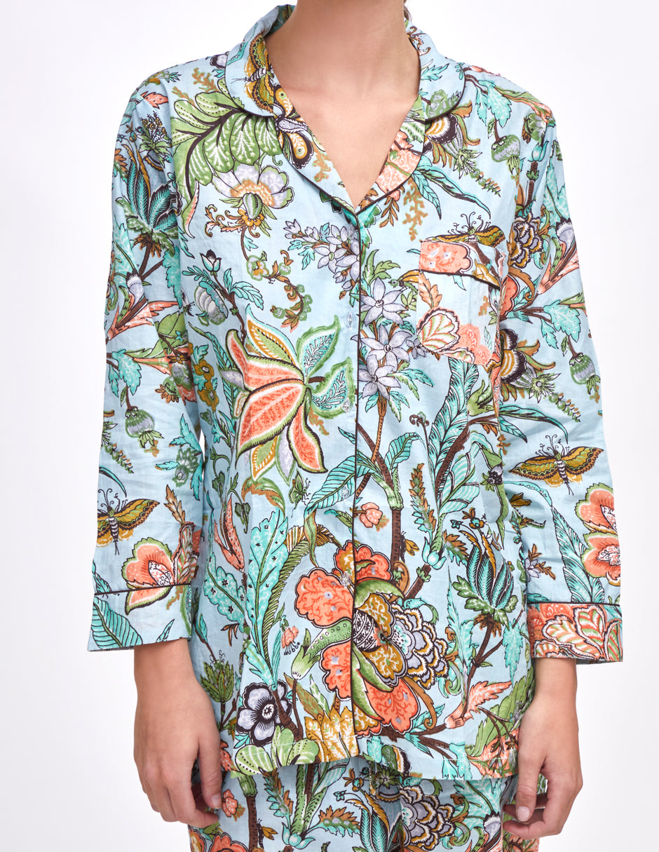 PIJAMA MARIGOLD  MENTA 2PZ 100% COTTON