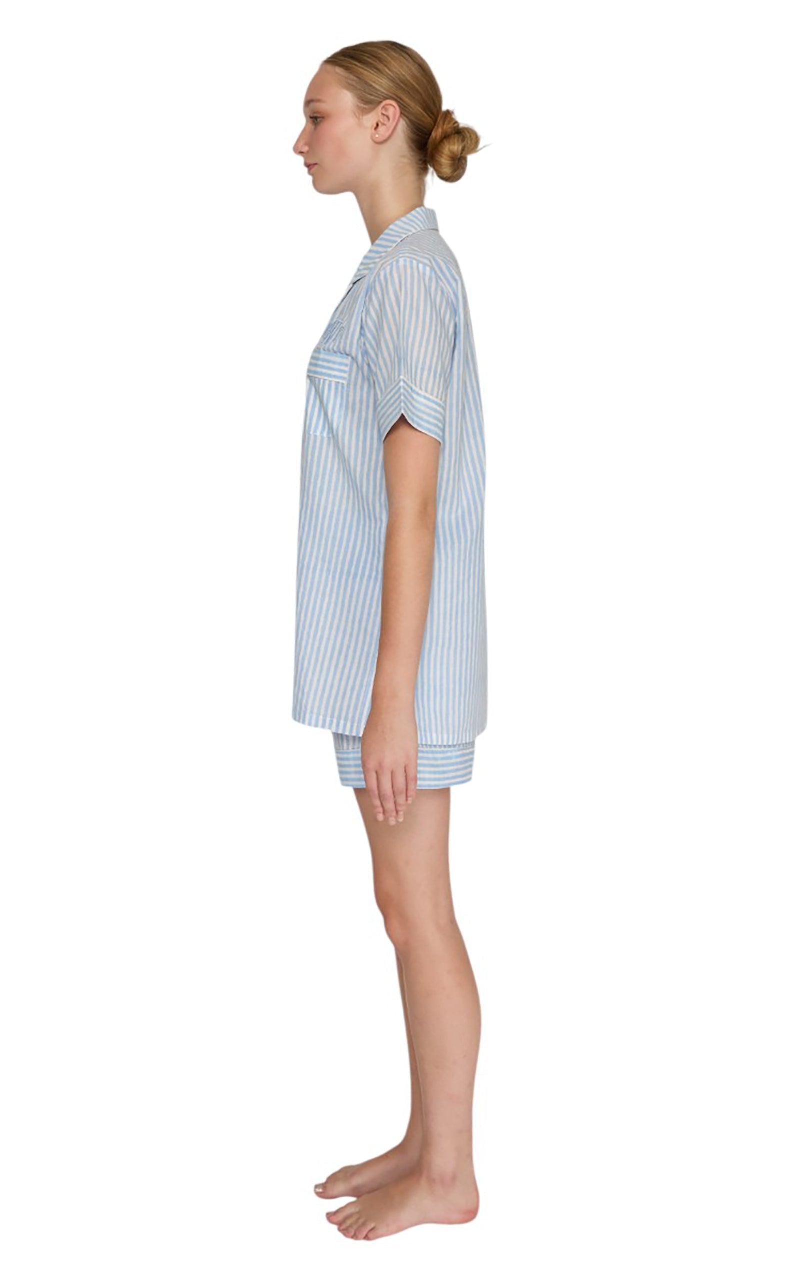 PIJAMA CLASSIC SHORT STRIPE BLUE