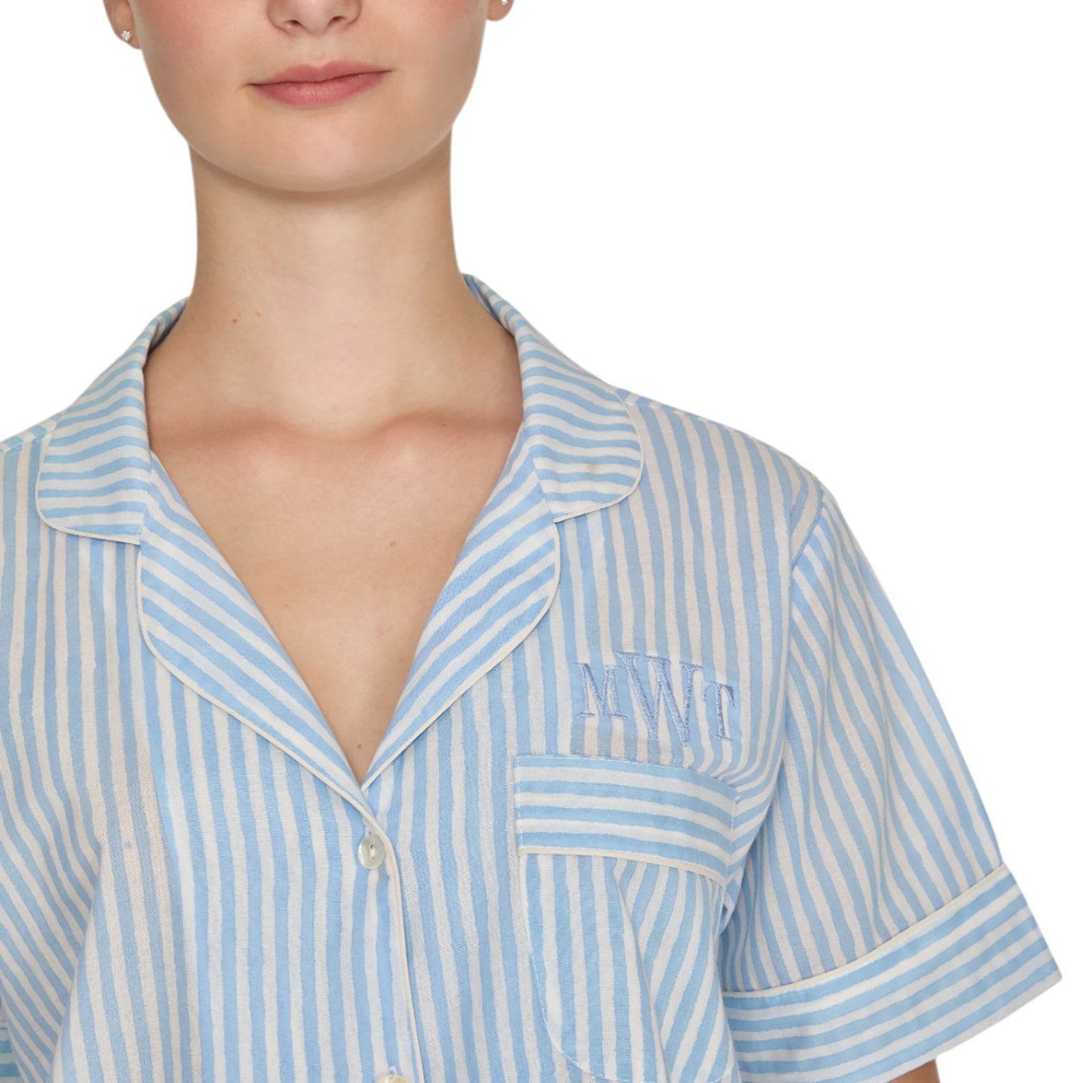 PIJAMA CLASSIC SHORT STRIPE BLUE