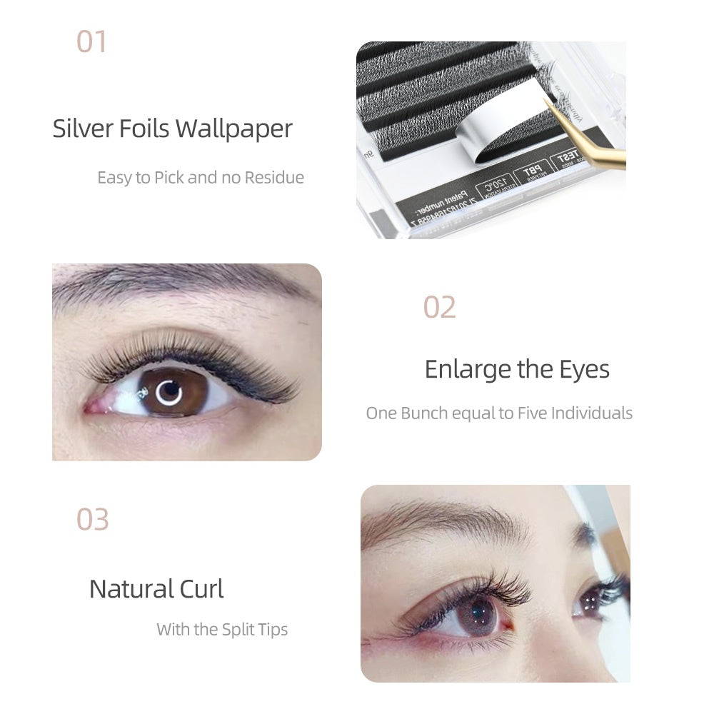 Extensiones De Pestañas Volumen
