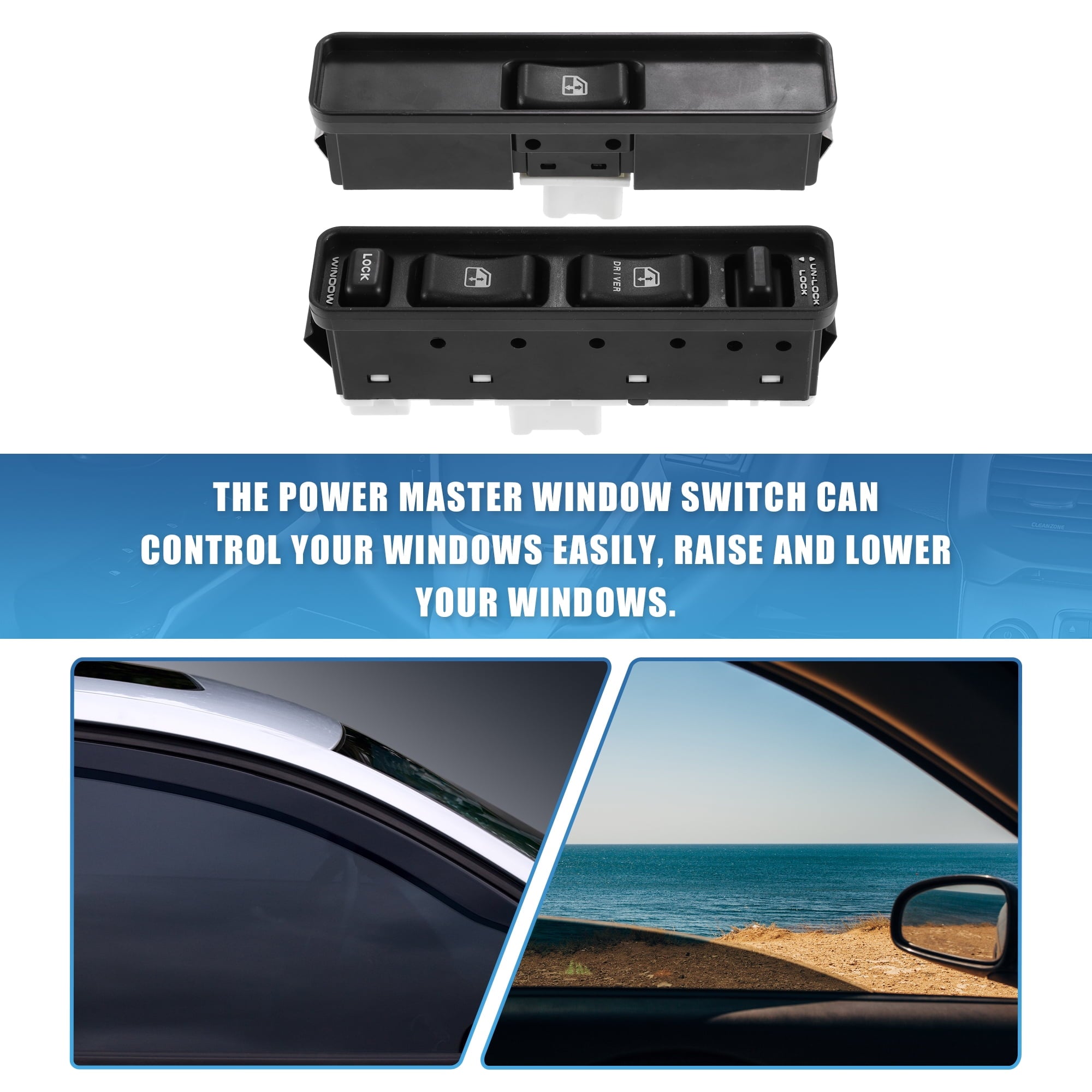 1 Juego 37990-60A00 Coche Principal Eléctrica Ventana Interruptor para Suzuki