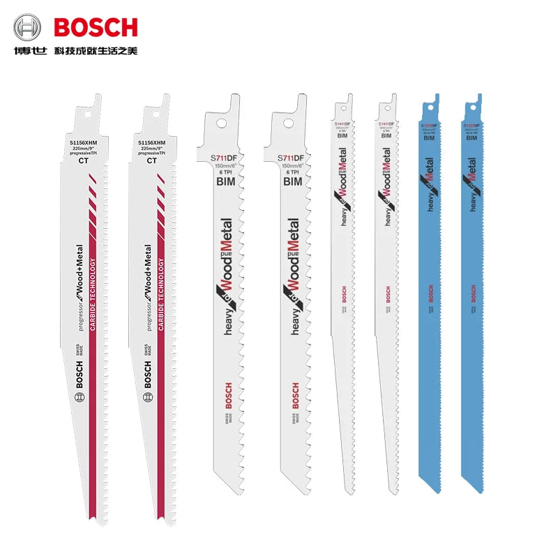 1 pieza Bosch hoja de sierra recíproca